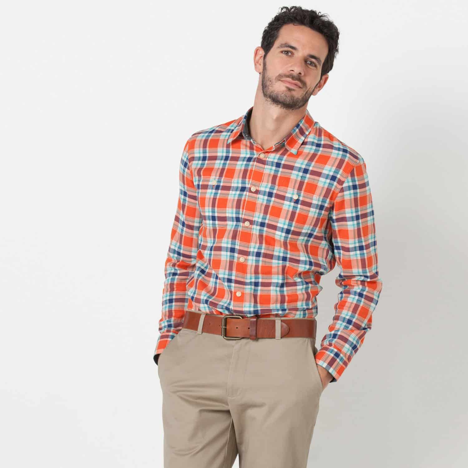 Chemise Homme ARROW Coupe Classique Violet - Taille 15-15½ 32-33 Neuf Avec étiquettes
