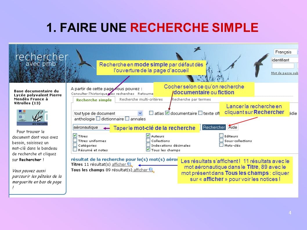Comment faire une recherche documentaire
